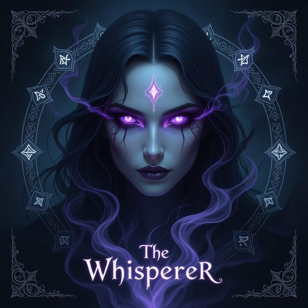 Mystical Spirit Portrait in Dark Fantasy Style