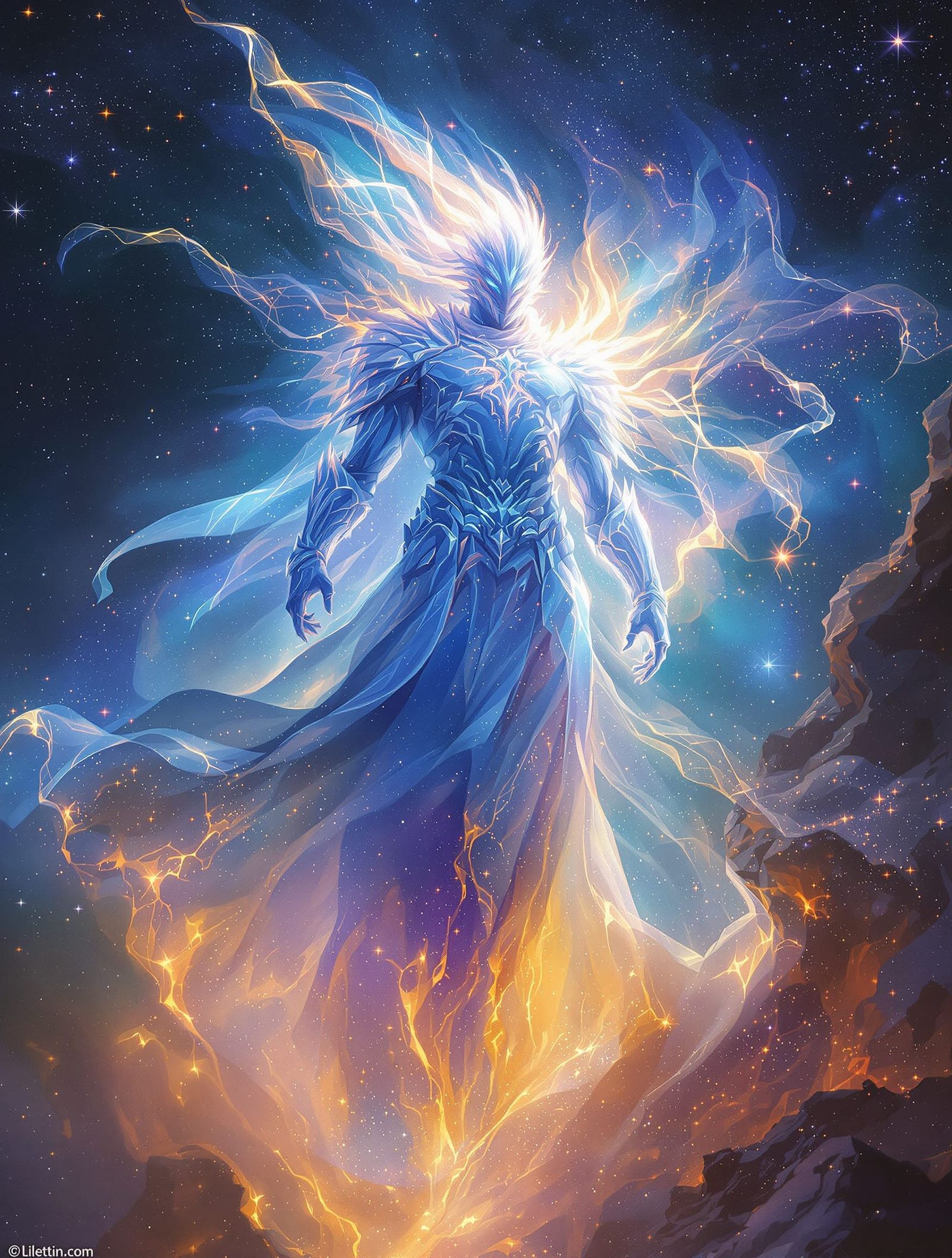 Spectral Warrior in Cosmic Void