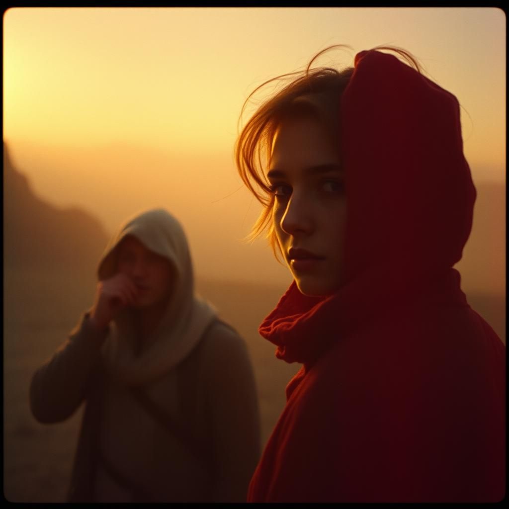 Cinematic Film Still of an Otherworldly Background