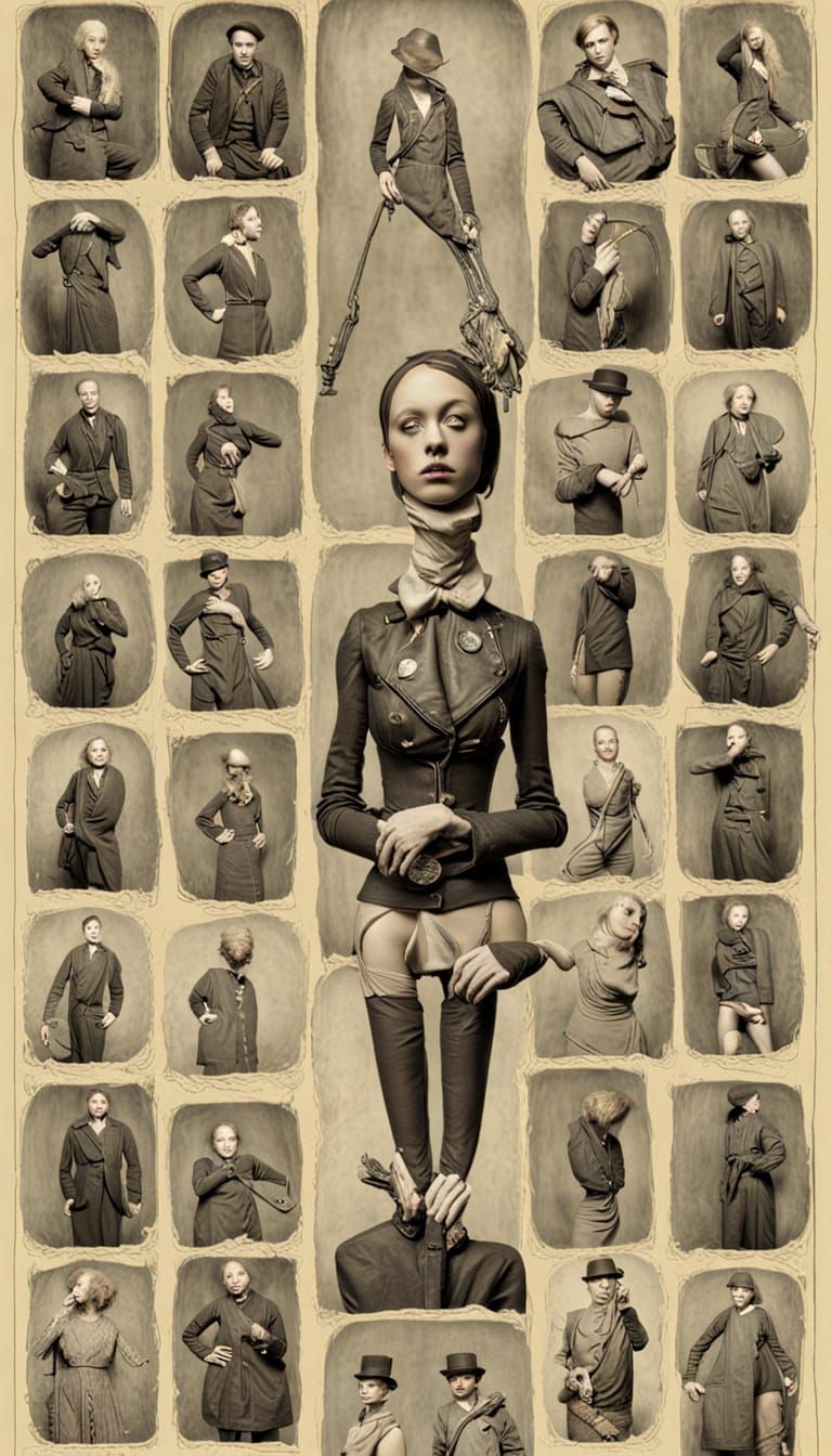 Ethereal Portraits of Bizarre Humans in a Whimsical World