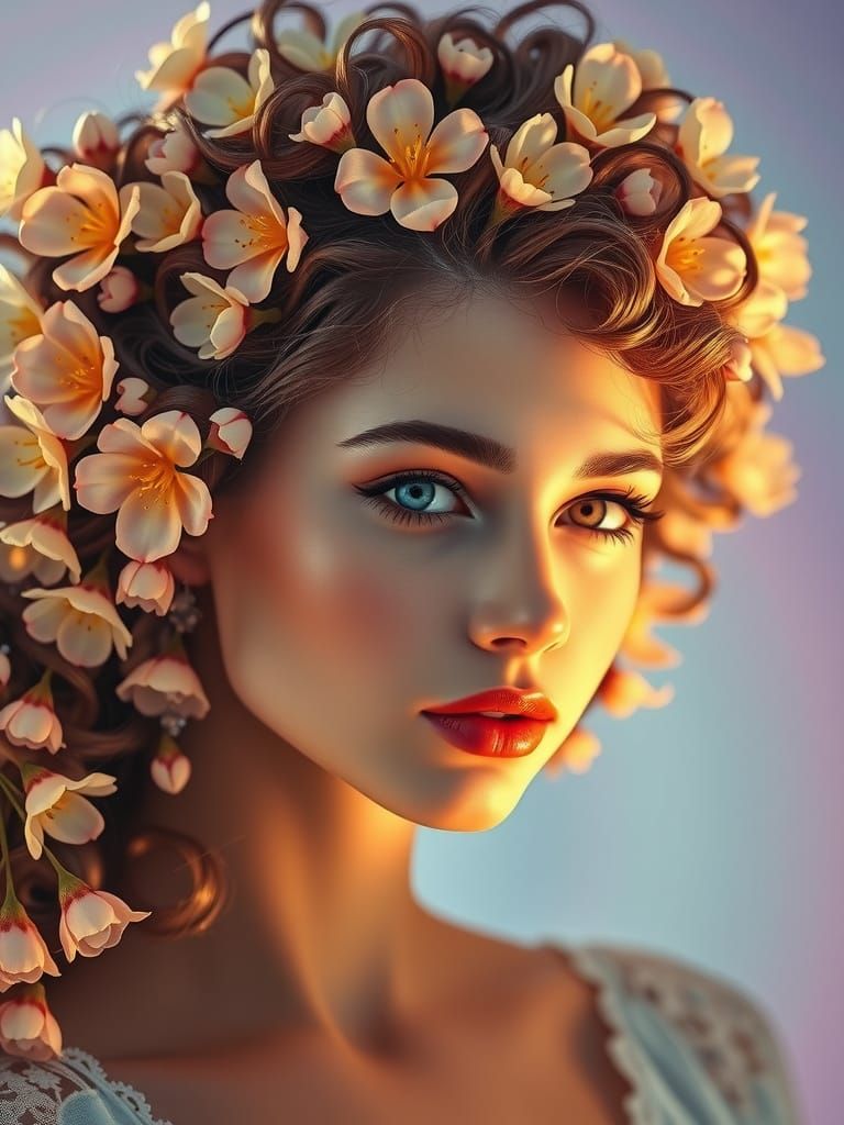 Ethereal Beauty in Whispers of Spring