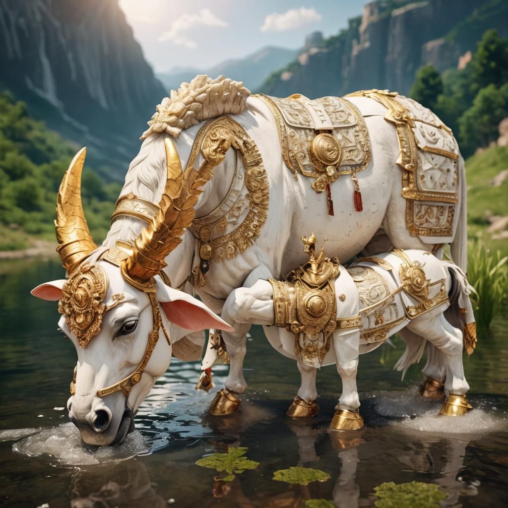 Augustus Caesar in Royal Dress: 3D Game Cinematic