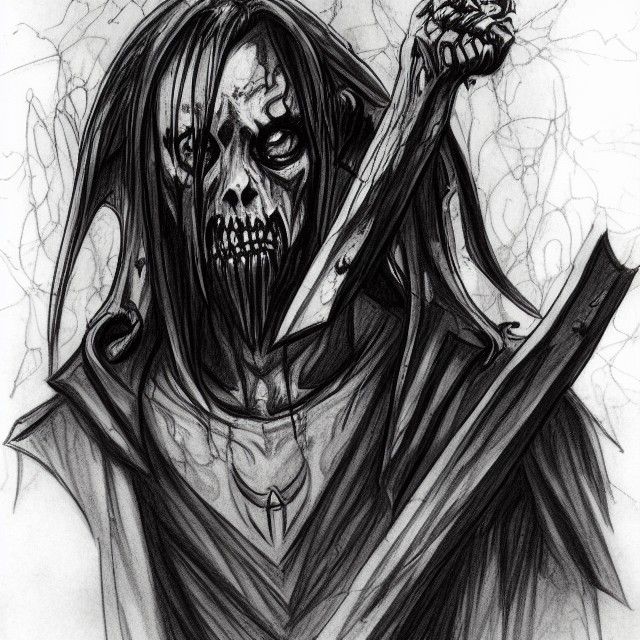 Zombified Prophet DnD minor villian