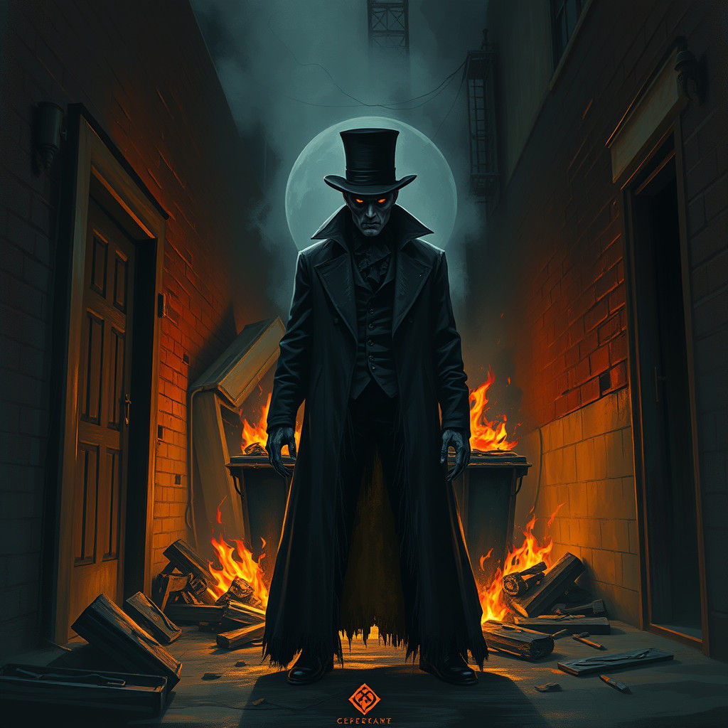 Vampire Dumpster Fire