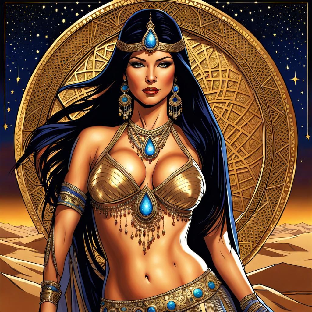 Catherine Zeta Jones as Fantasy Belly Dancer