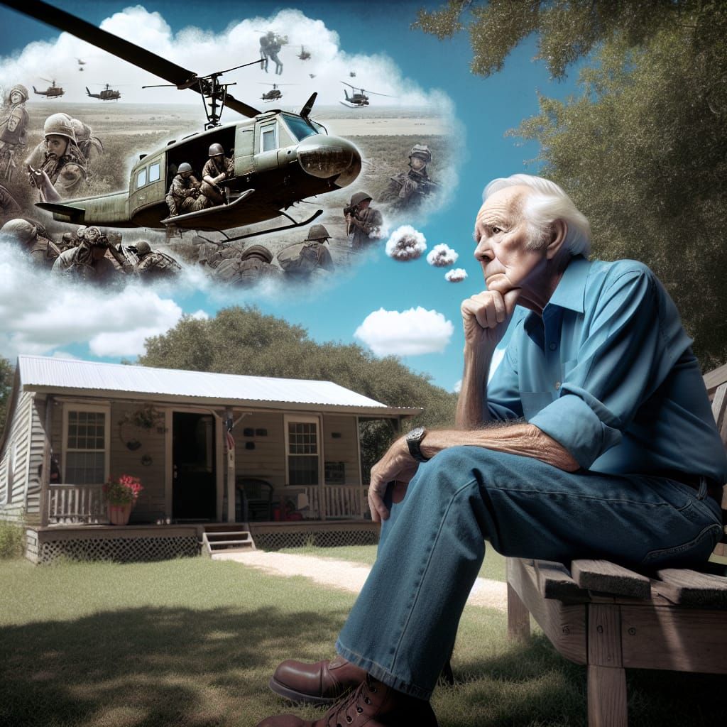 Vietnam Veteran Remembers Past in Texas