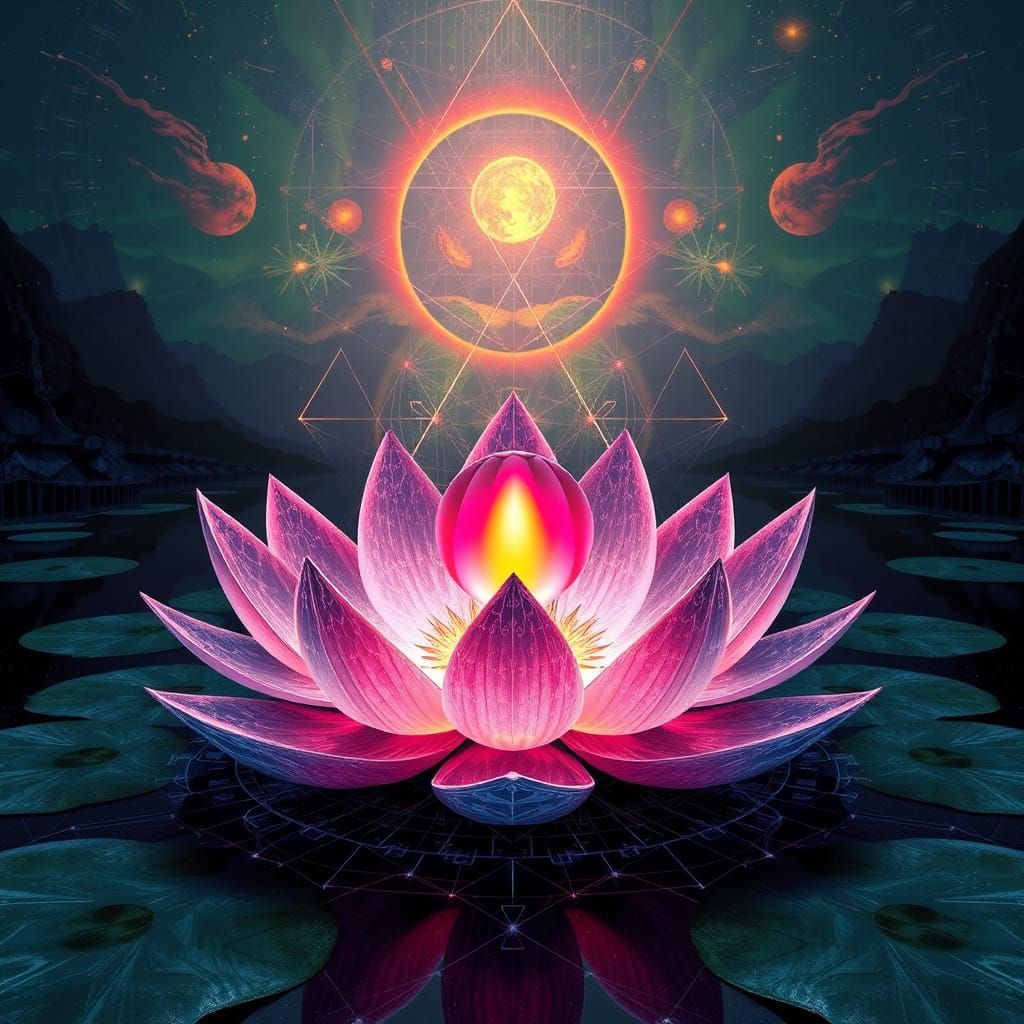 Massurrealist Matrix: Hologram of a Weird Lotus