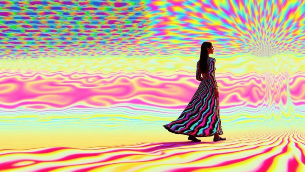 Ethereal Glitch Horizon