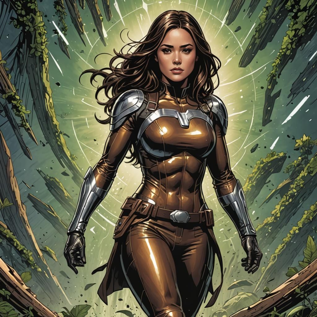 Daisy Johnson: Mistress of Earth in Comic Book Art