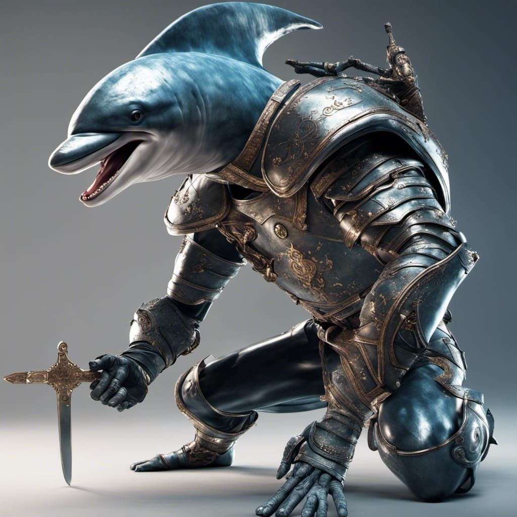 Super Dolphin Warrior Ninja Knight