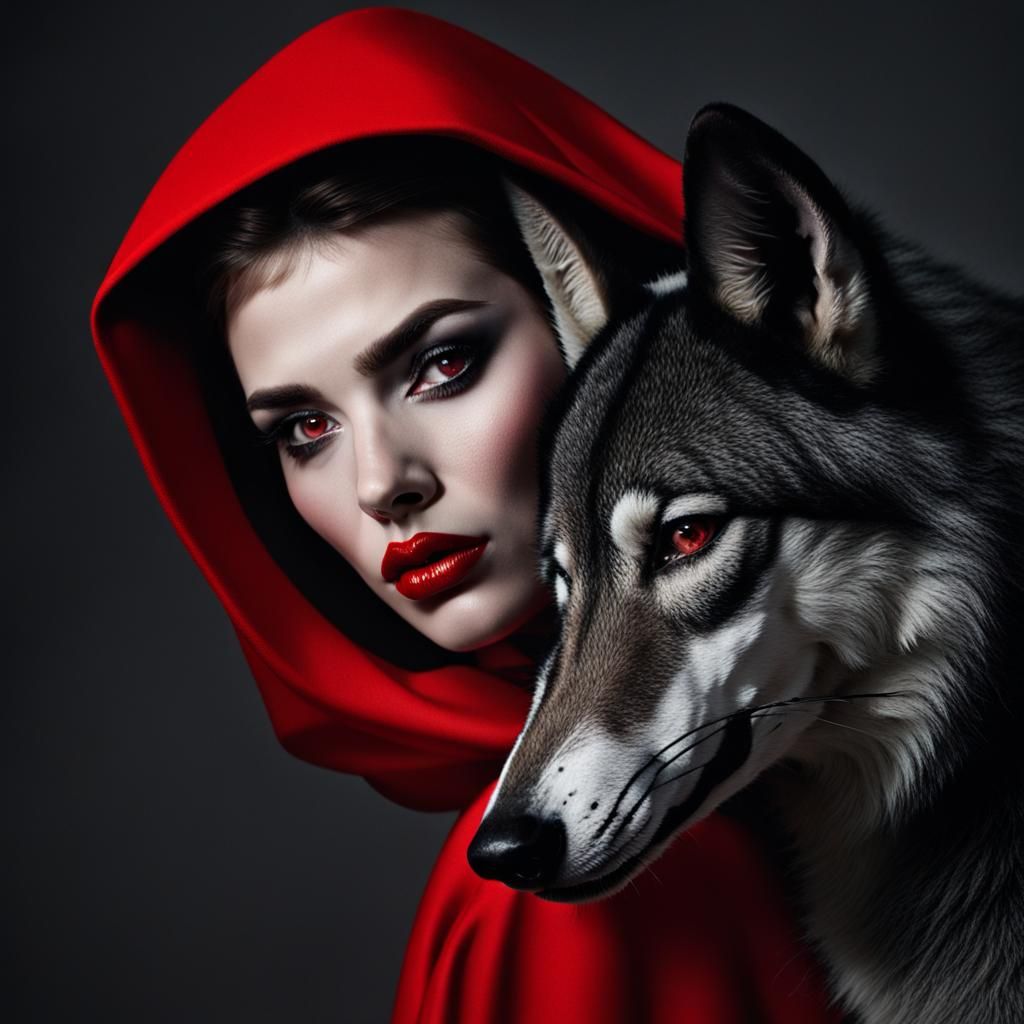 Caperucita y el lobo