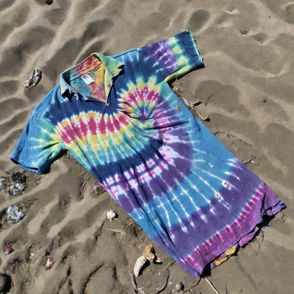 Abandoned Tie Dye: A Relic of Hippie Culture