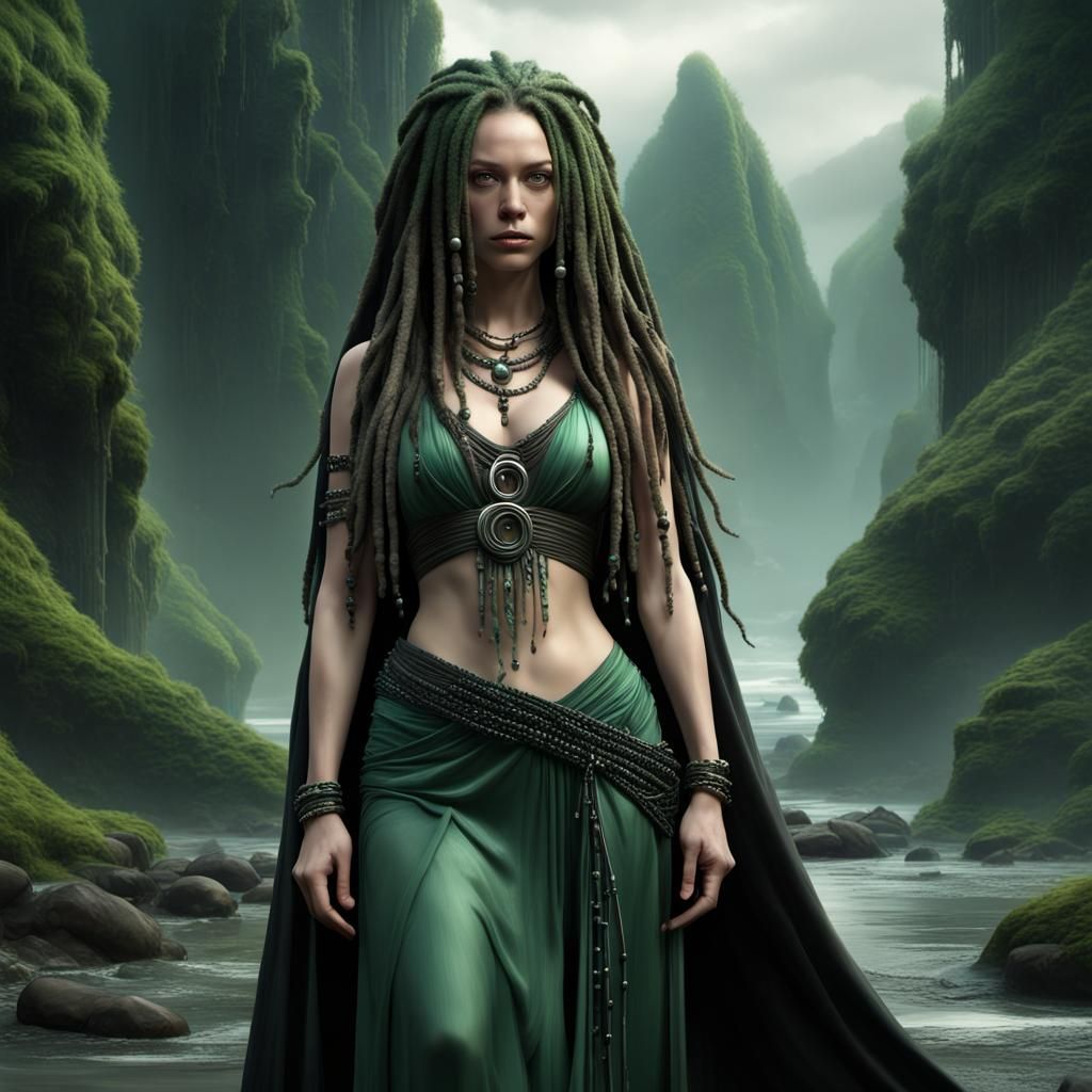 Sea Witch Rising: A Dark Fantasy Concept Art