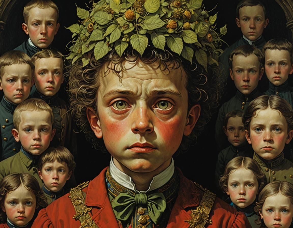 little hedge wizard and followers