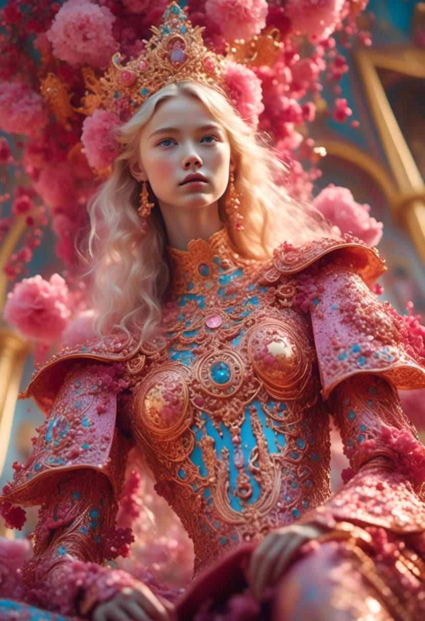 AI Generated Pretty Picture Using LoRA