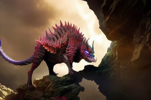 Venom Symbiote Bonding to Host: Photorealistic Close-up