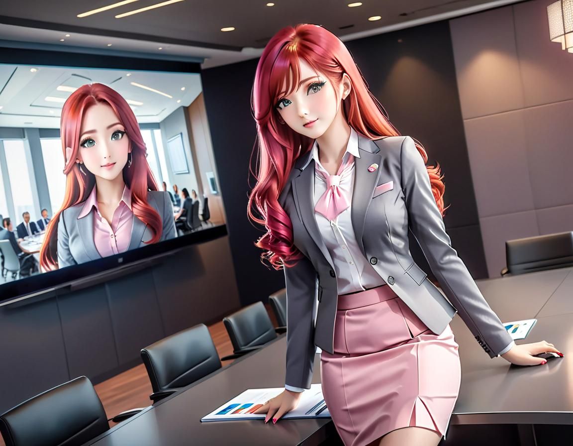 Early Morning Business Meeting (anime Version)