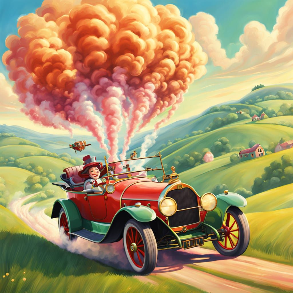 Whimsical Chitty Chitty Bang Bang Takes Flight Over Enchante...