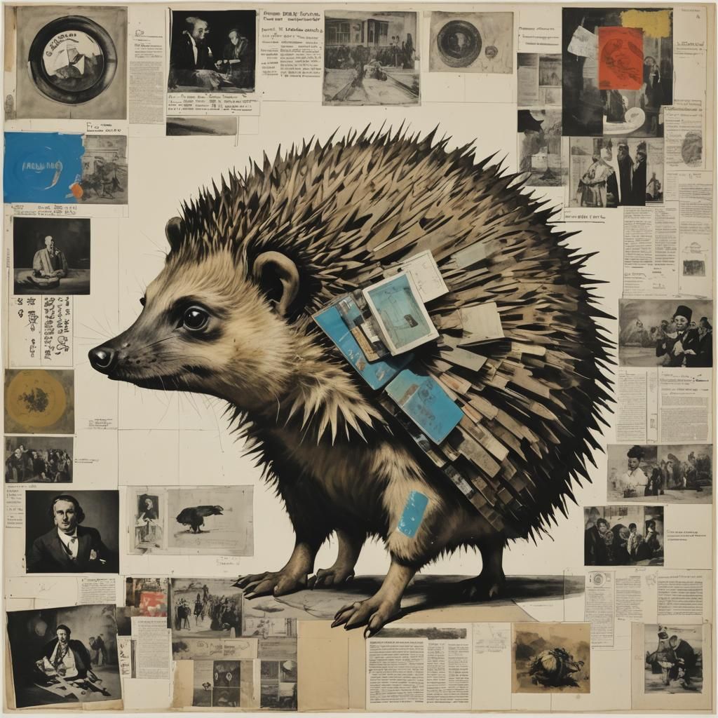 Hedgehog in Brave New World Revolution: Goya & Rauschenberg ...