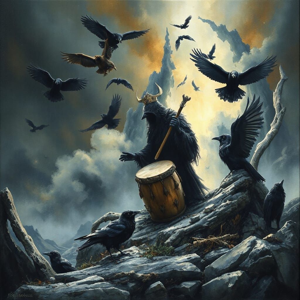 Norse Beings Seek Valhalla in Mystical Maelstrom