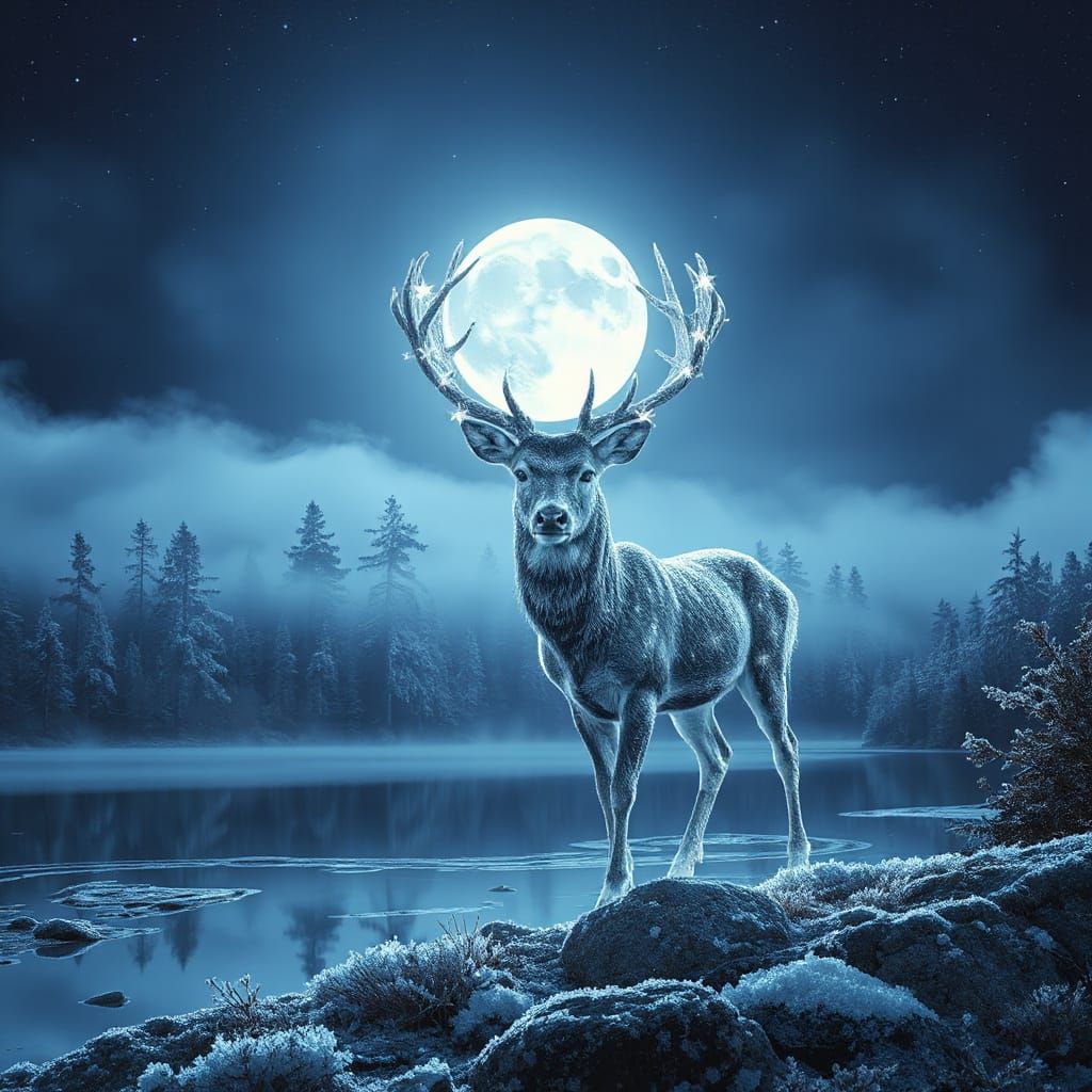Mystical deer