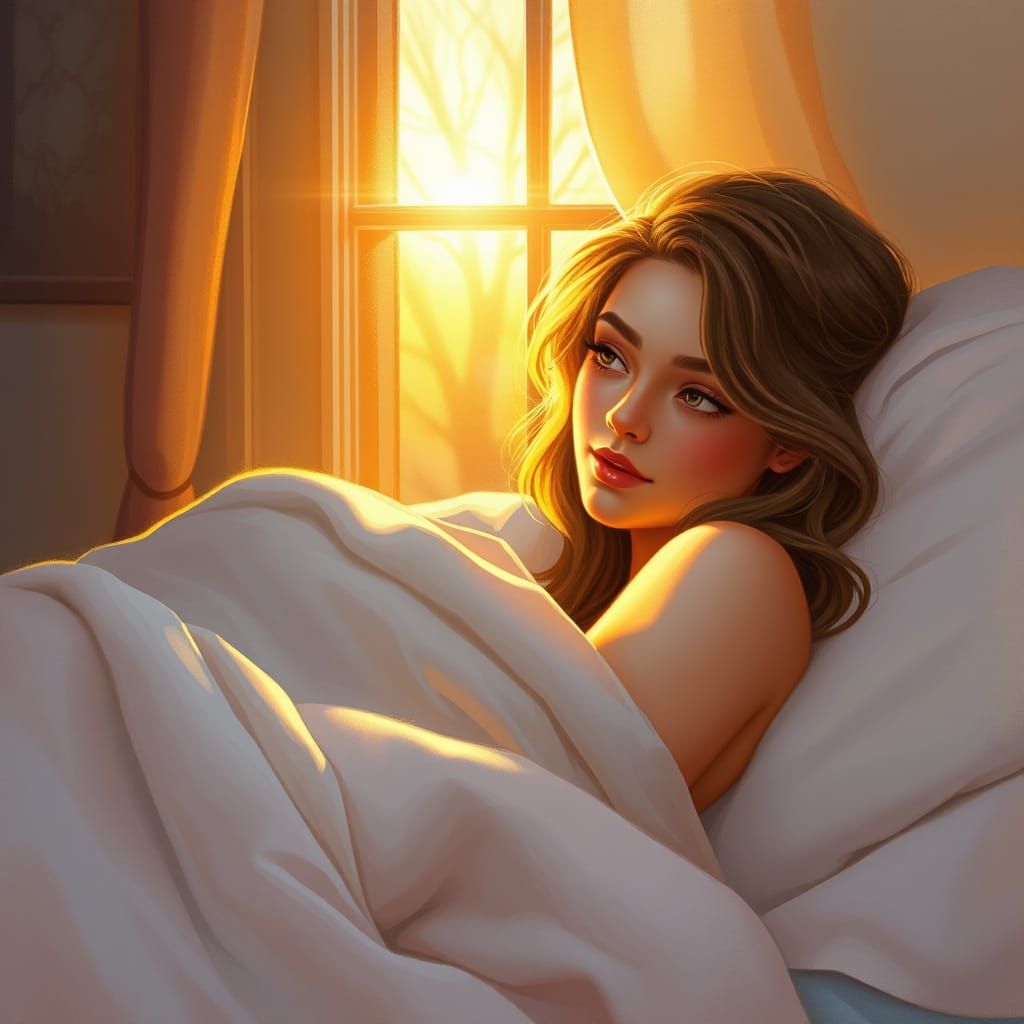 Sunrise Serenity: Intimate Morning Moment