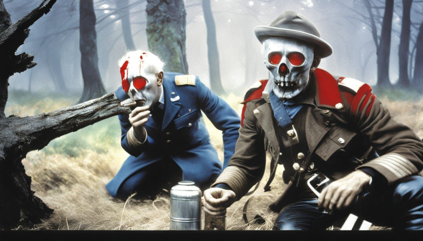 Terrifying Creatures Emerge From Gloomy Forest Floor