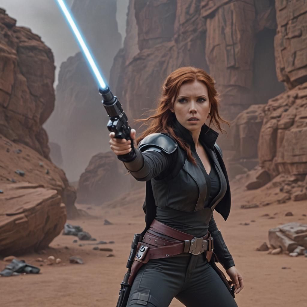 Scarlett Johansson as Mara Jade Skywalker