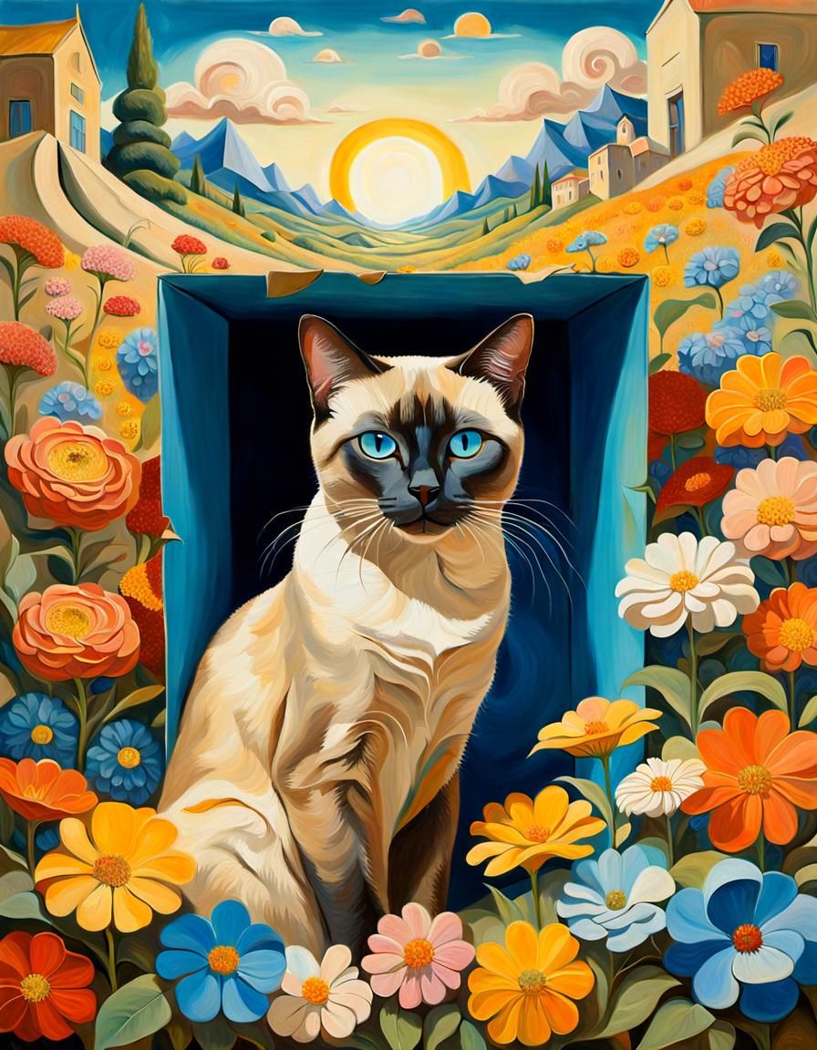 Cat in a box