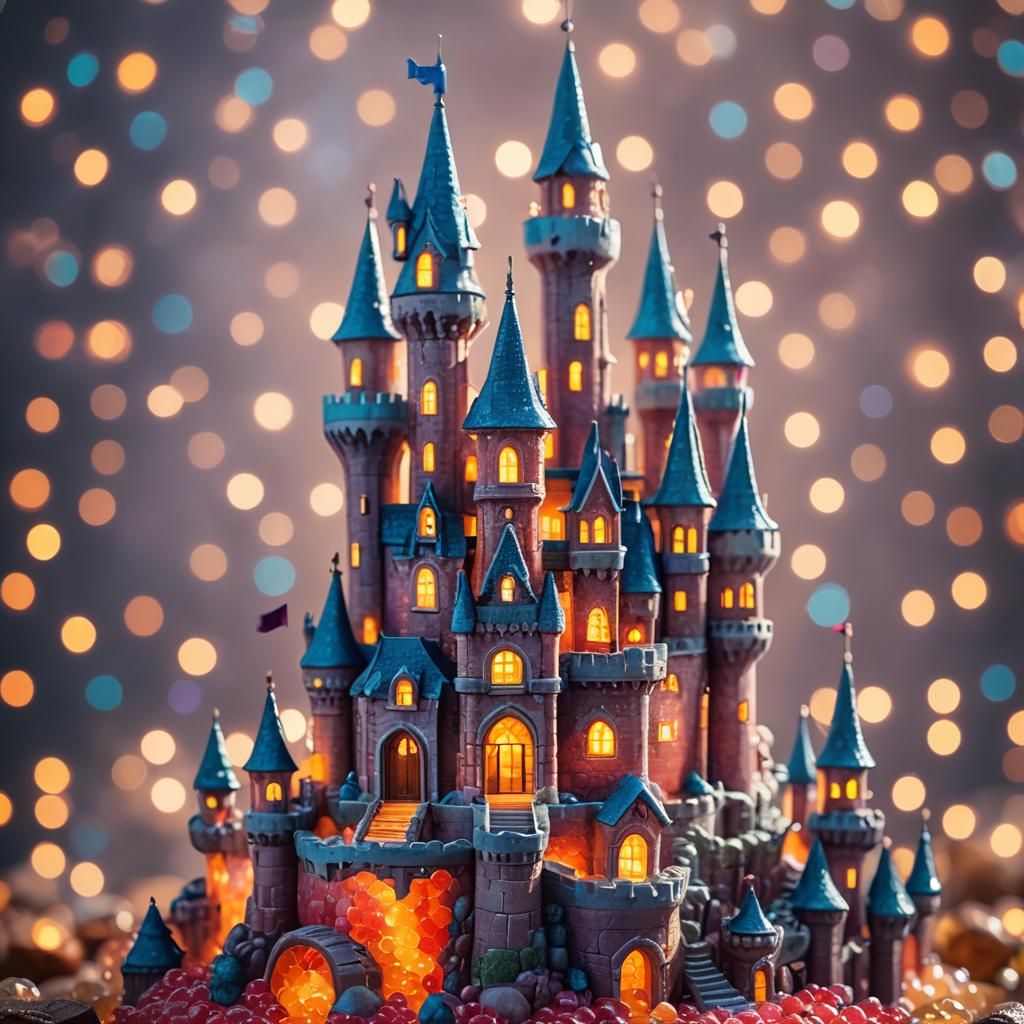 Jelly Castle: Professional Photography with Bokeh
