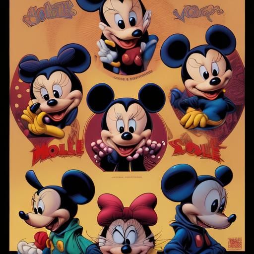 Disney's 'See No Evil' in Comic Book Art