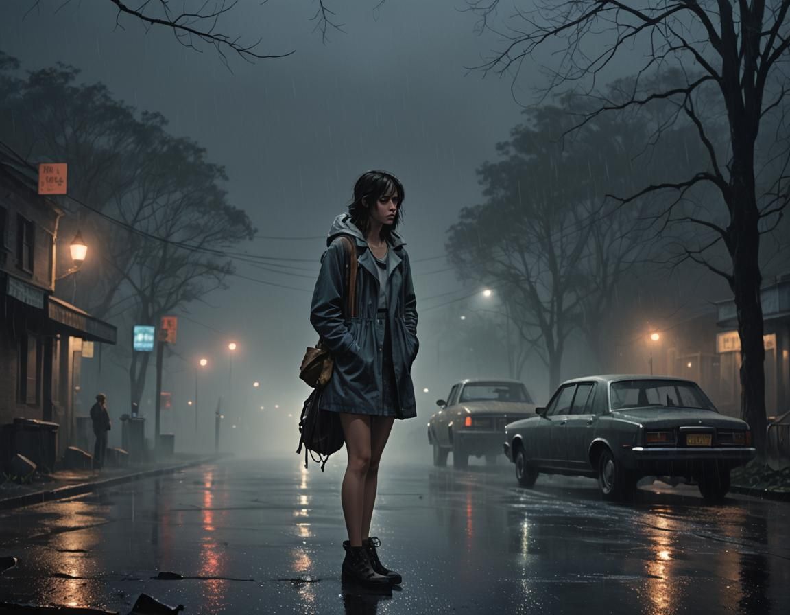 Walking home after hearing bad news …