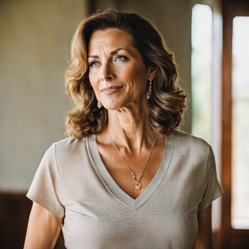 Aunt Cass Portrait in Soft Natural Light