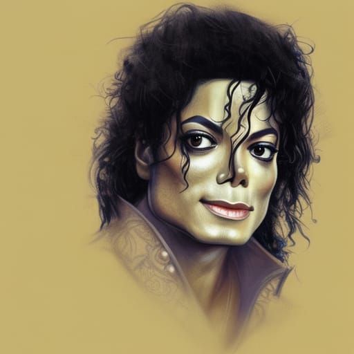 Crayon Portrait with Dynamic Lighting