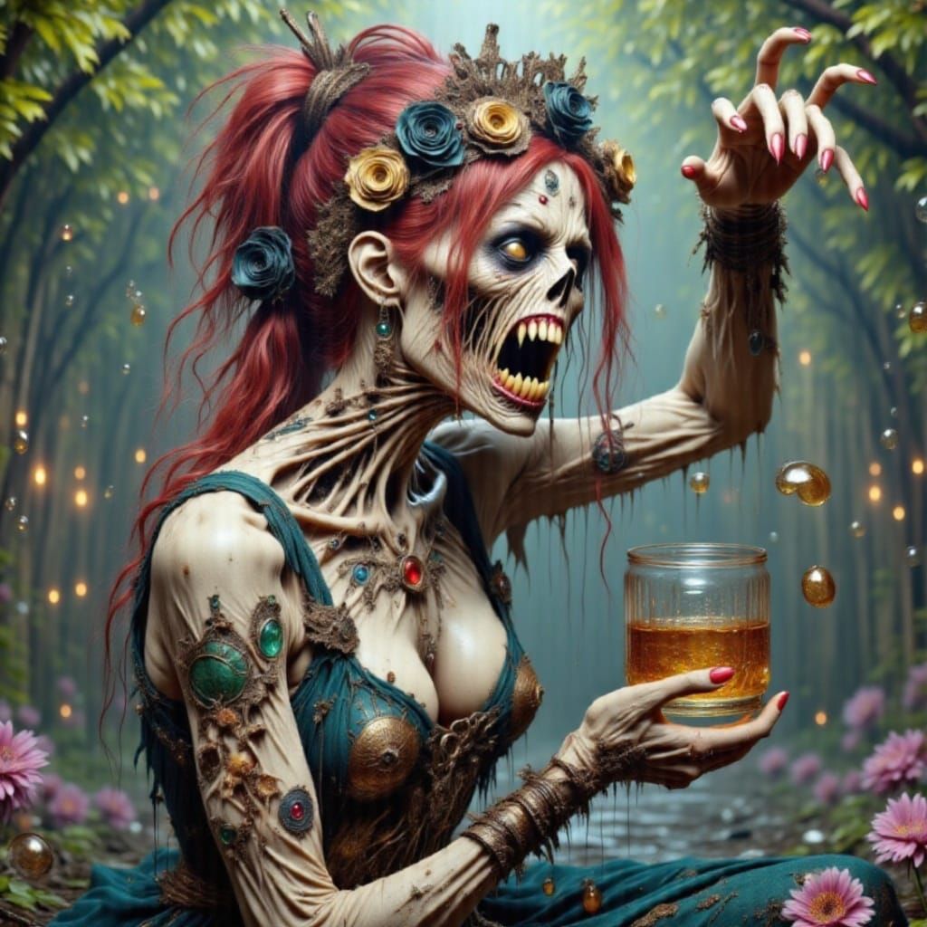 Lilith as Gypsy Fortune Teller in 3D