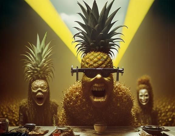 Pineapple People In a Black Metal Band II