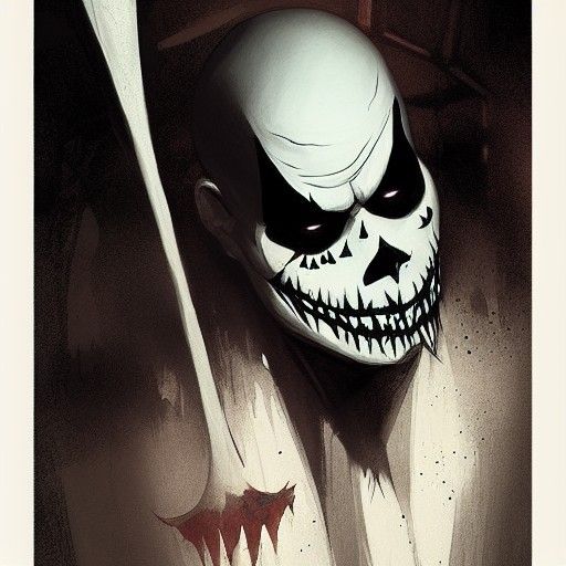 Sinister Jack Skellington Portrait