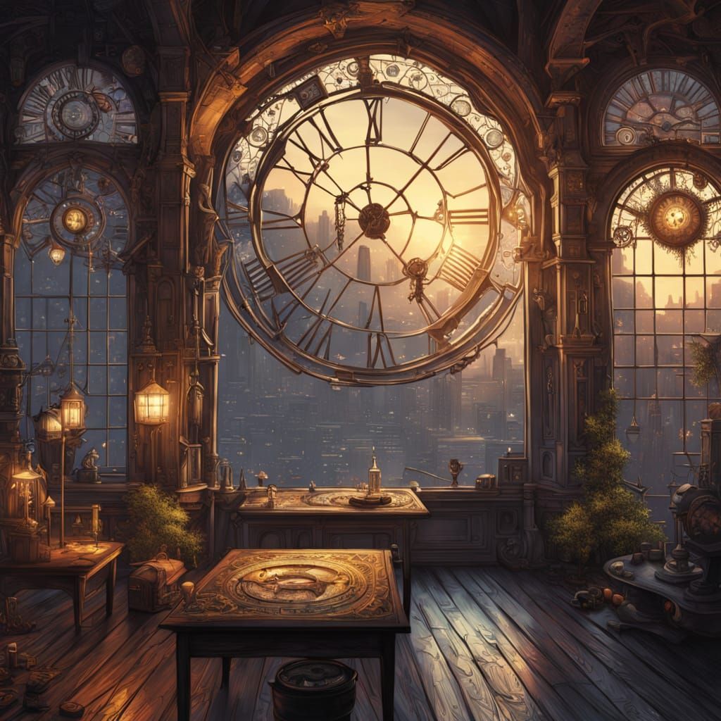 Steampunk Cityscape Emerges From Old Map