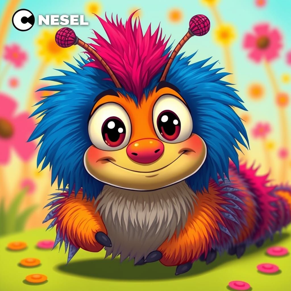 Cartoon Network Caterpillar 🐛