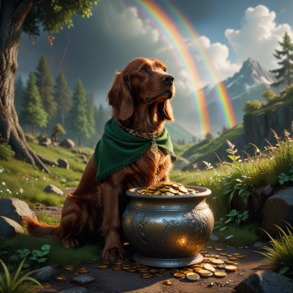 Emerald Isle Discovery in Fantasy Concept Art