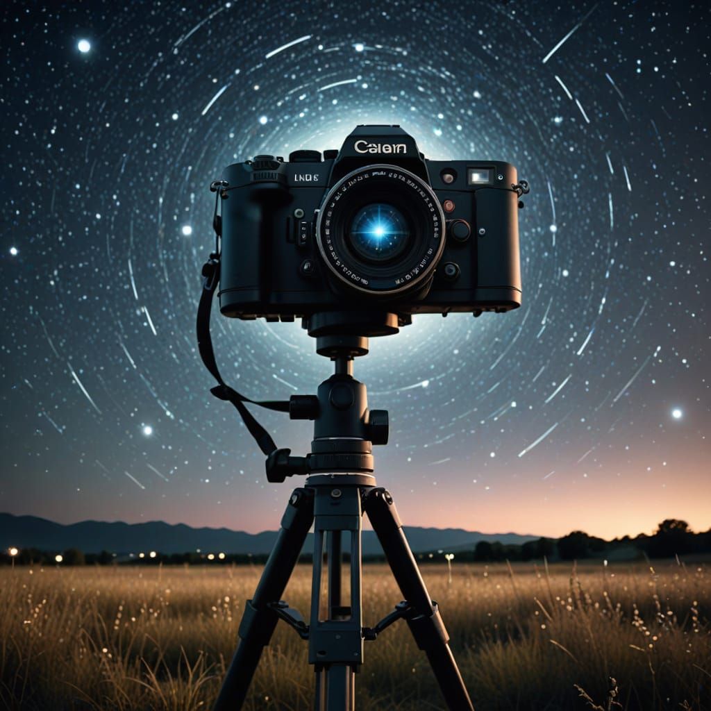 Surreal Nightscape: Giant Camera Captures Constellations