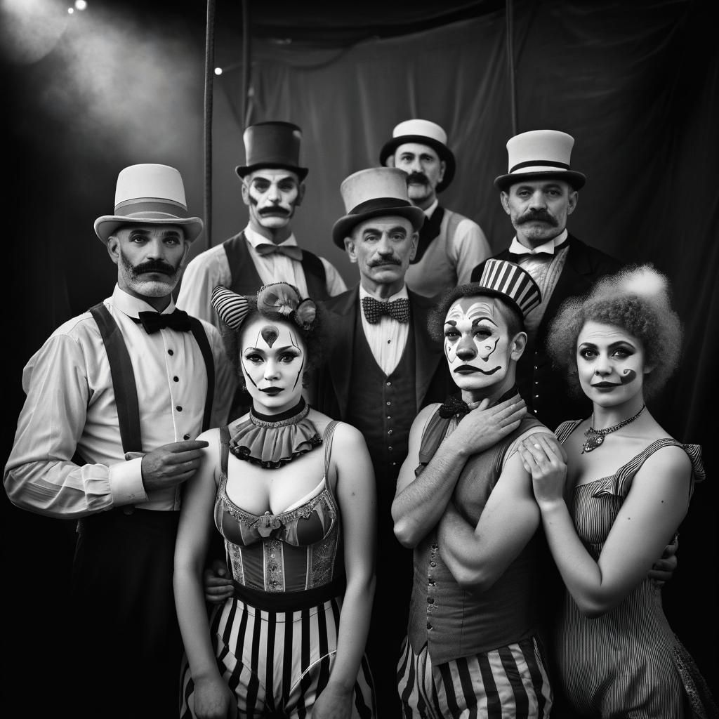 Circus folk…