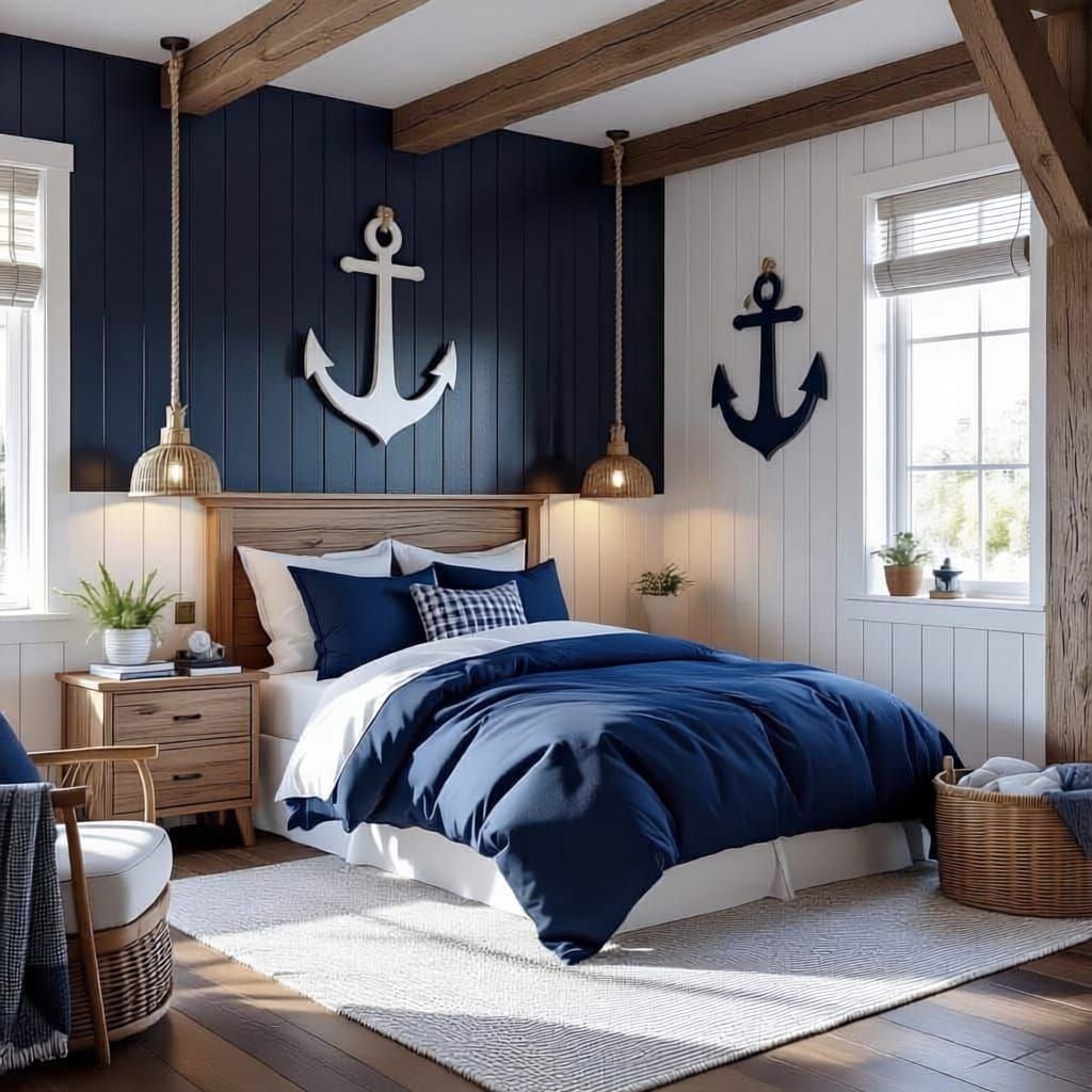 Photorealistic Nautical Interior Design Room