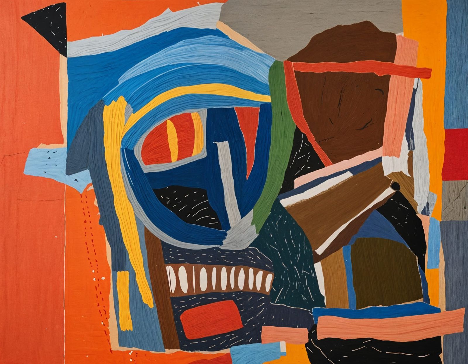 Quirky Sewn Artwork at Art Basel