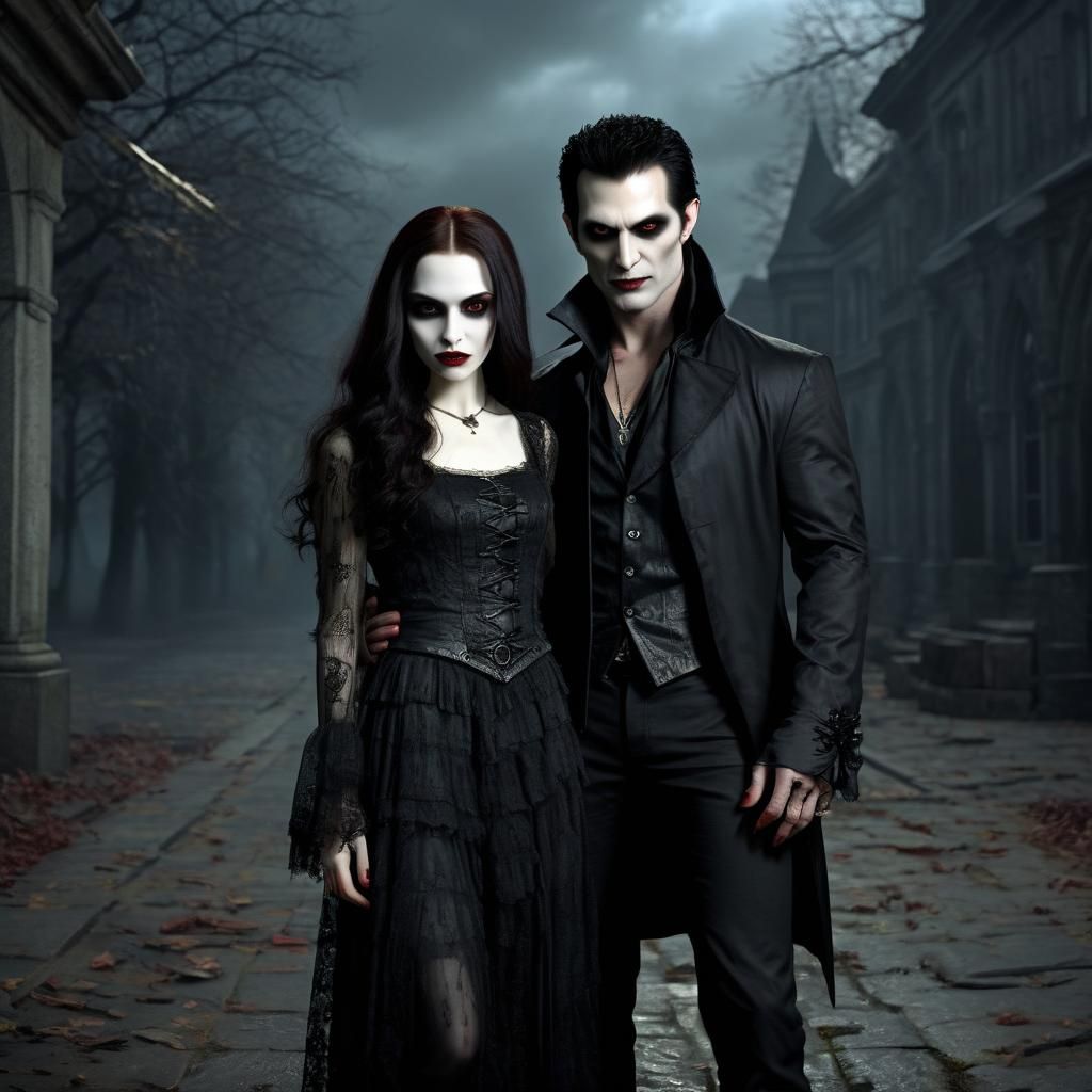 Vampire Dating Website Concept Art