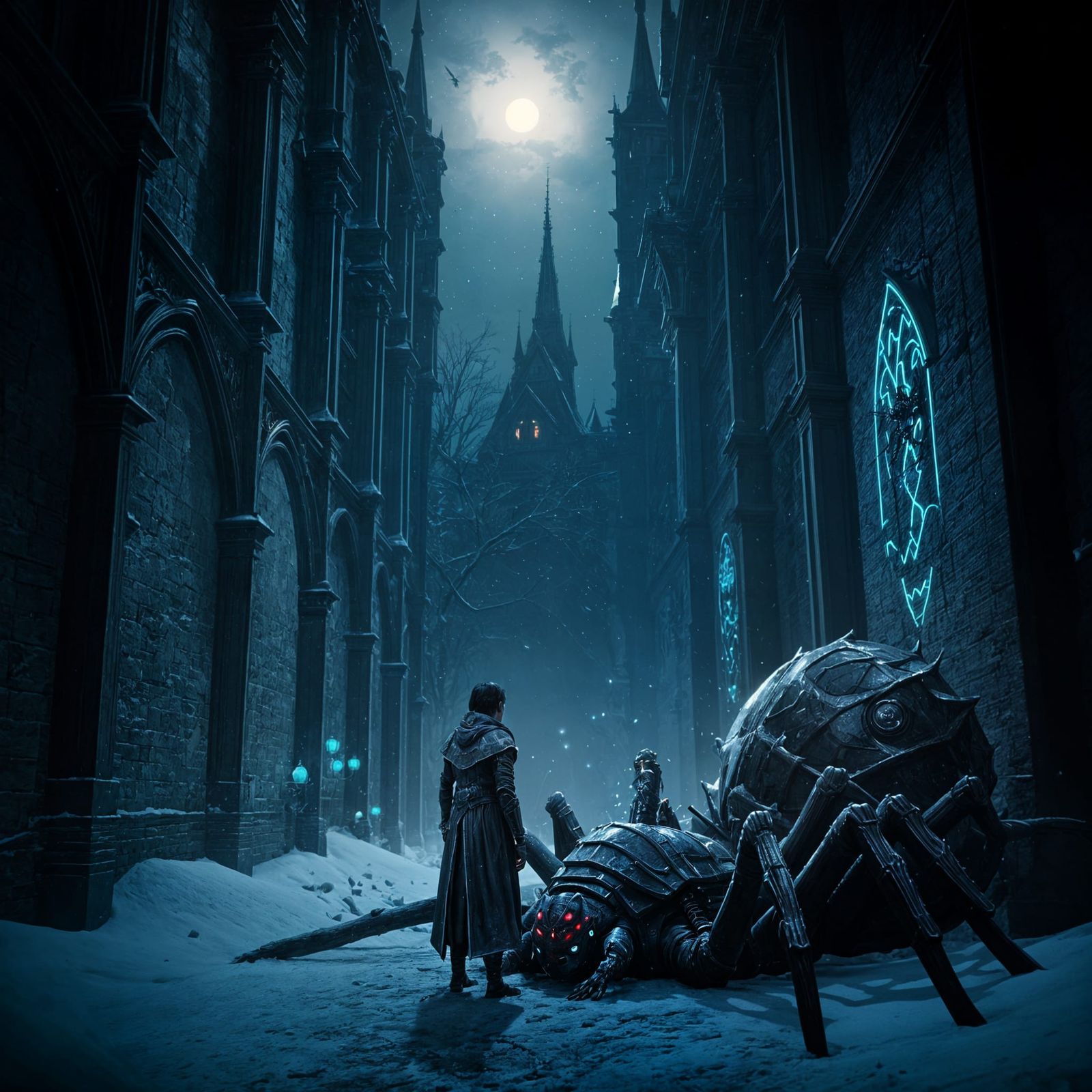 Lonely Dreamscape in Deep Fantasy Color