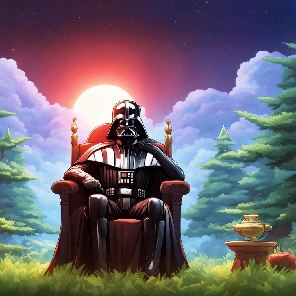 Darth Vader on the Portrait Planet