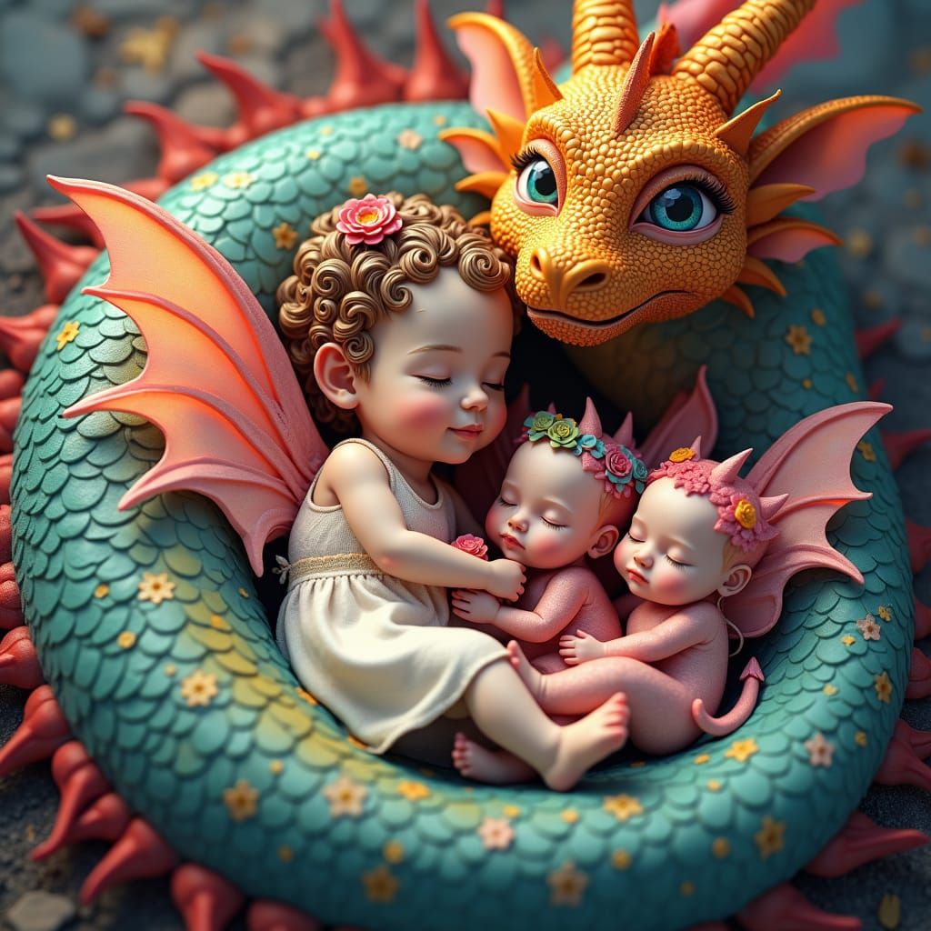 Fairies and Dragons in a Bold CGI Cartoon