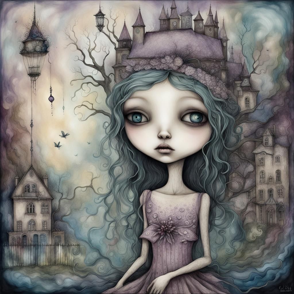 Surreal Dreamscape: Empty Void in Night Terrors