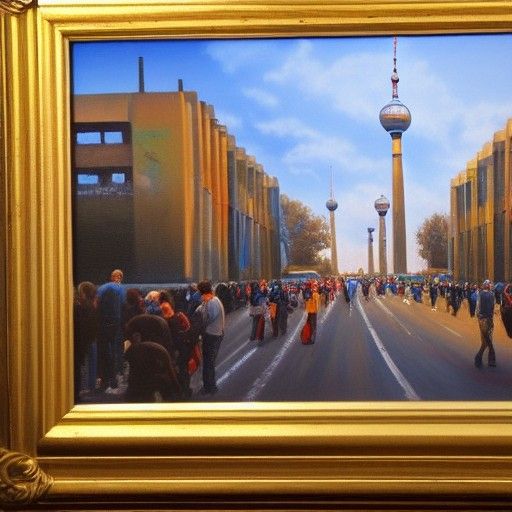 A scenic Look on the Berlin Wall